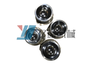 Chrome coated ball shaping mould